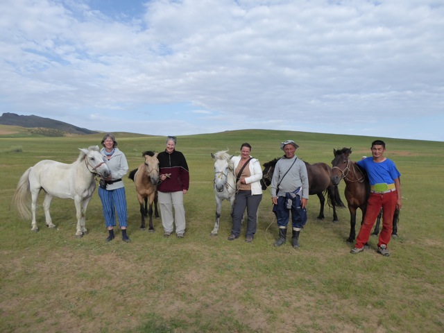 Reittrekking Mongolei