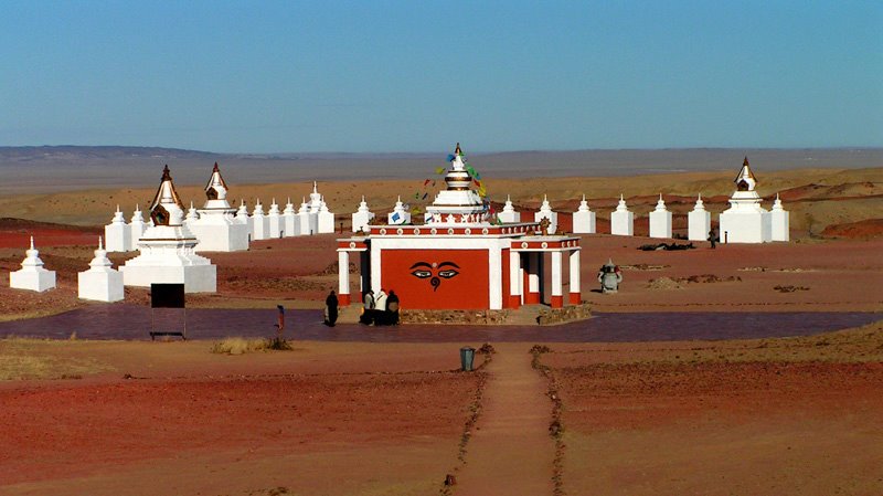 Kraftort der Mongolei - Khamar Kloster