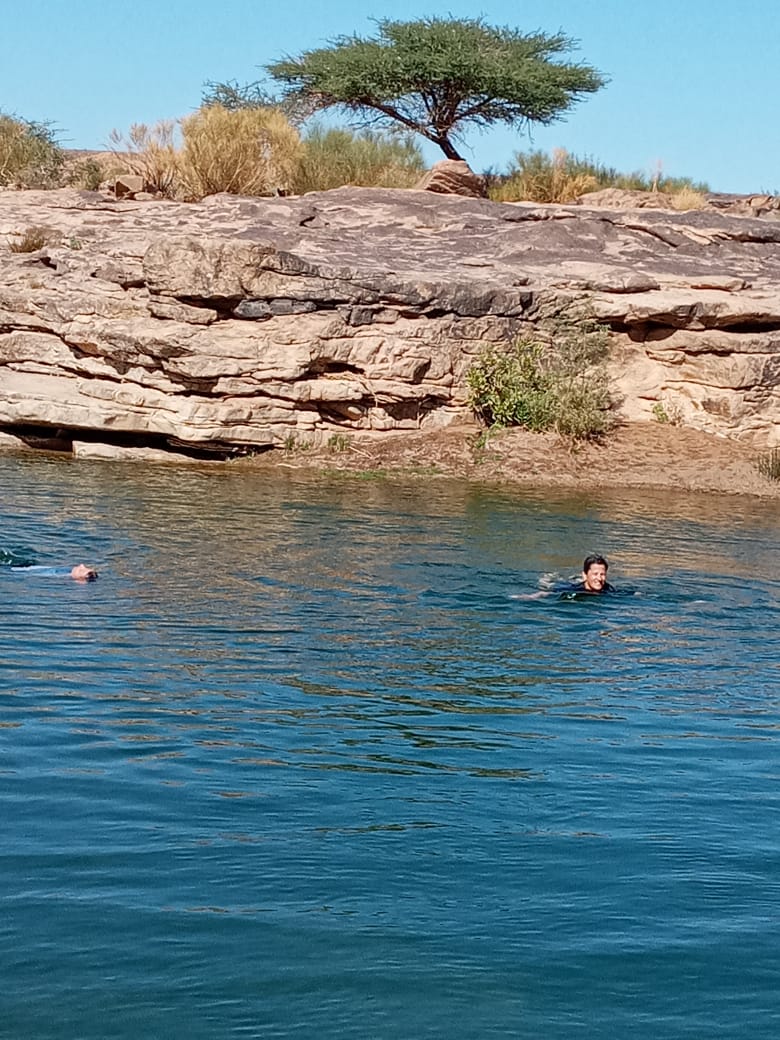 Baden in der Sahara - Süd Marokko