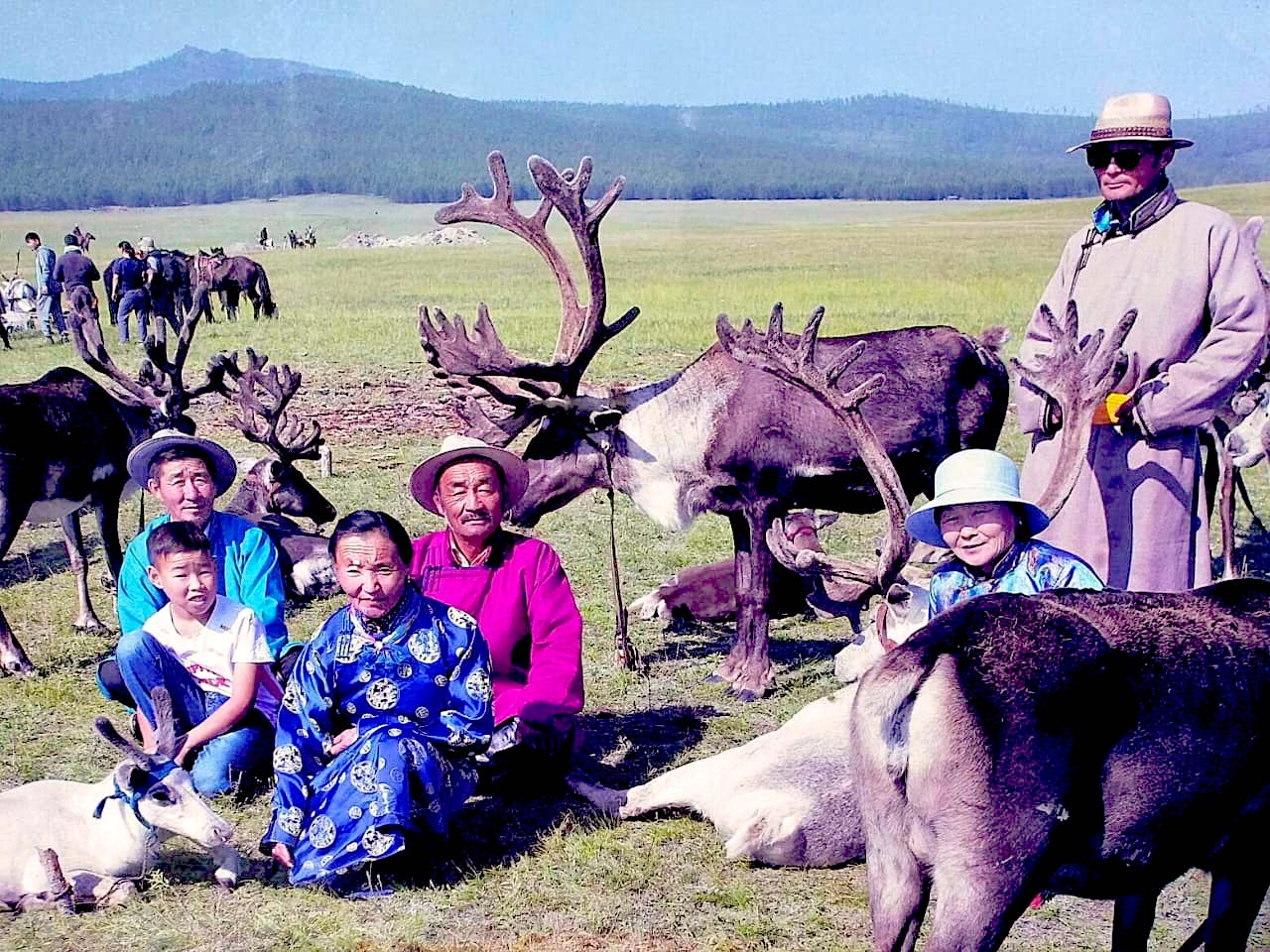 Tsaatan Reise Mongolei - Rentierzüchterfamilie Dukha