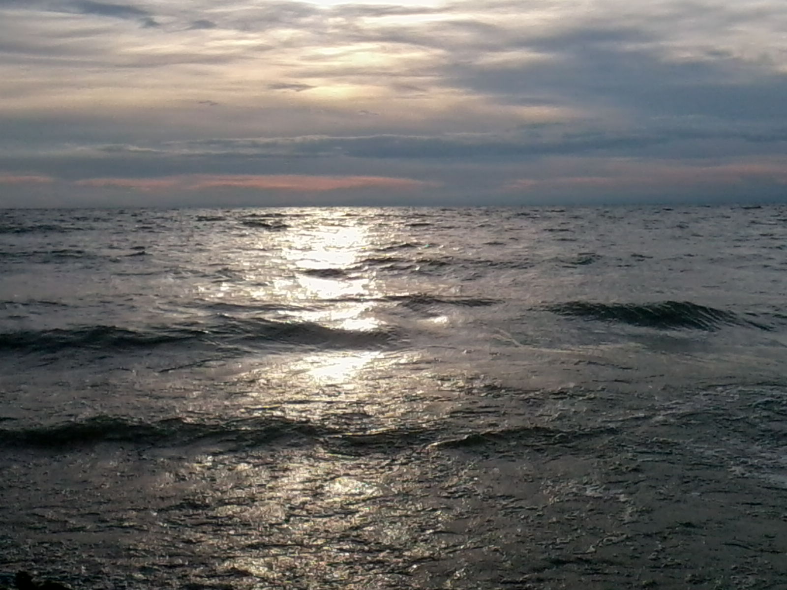 Der Baikalsee im Abendlicht