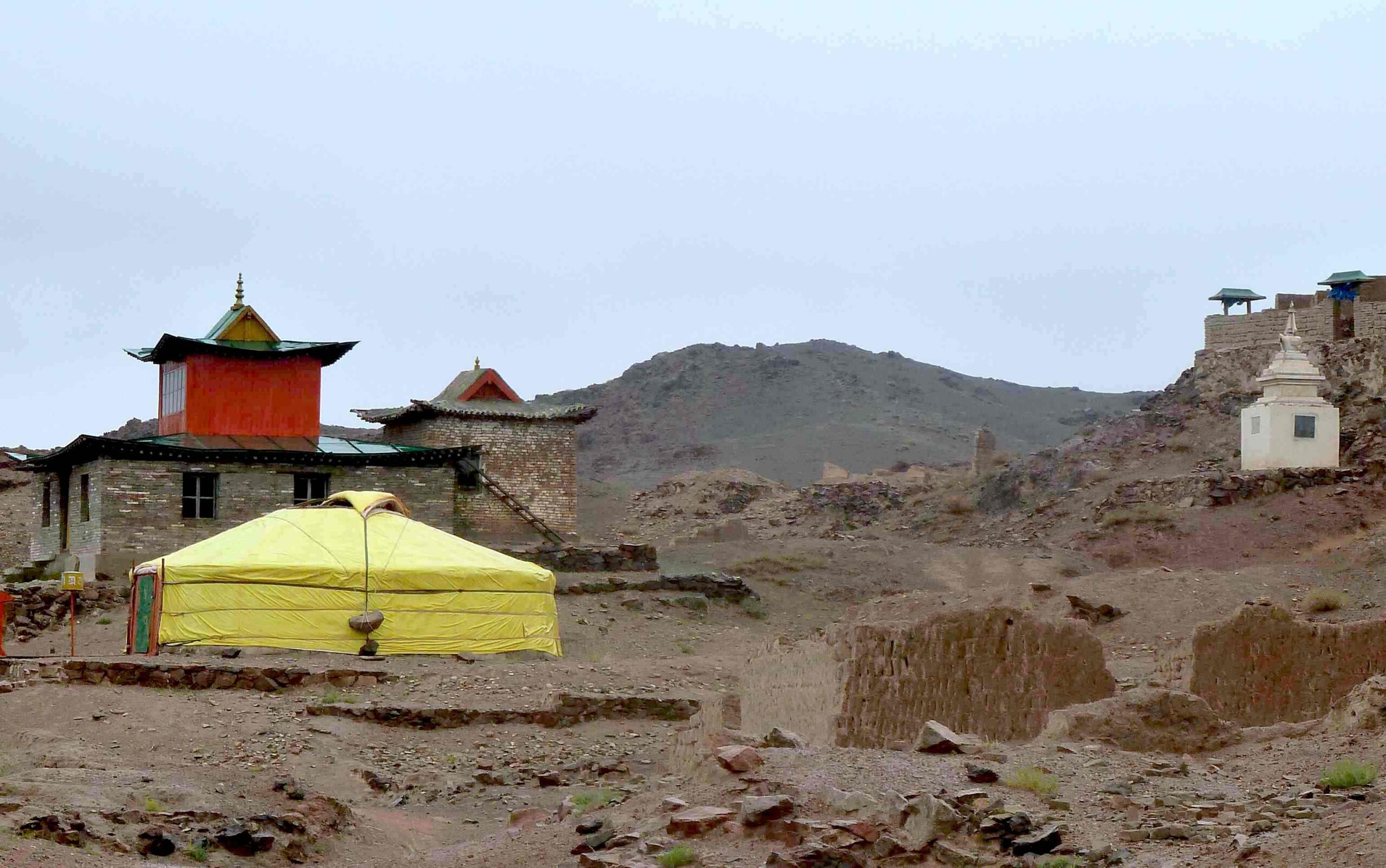 Buddhismus Mongolei - Ongii Kloster in der Gobi