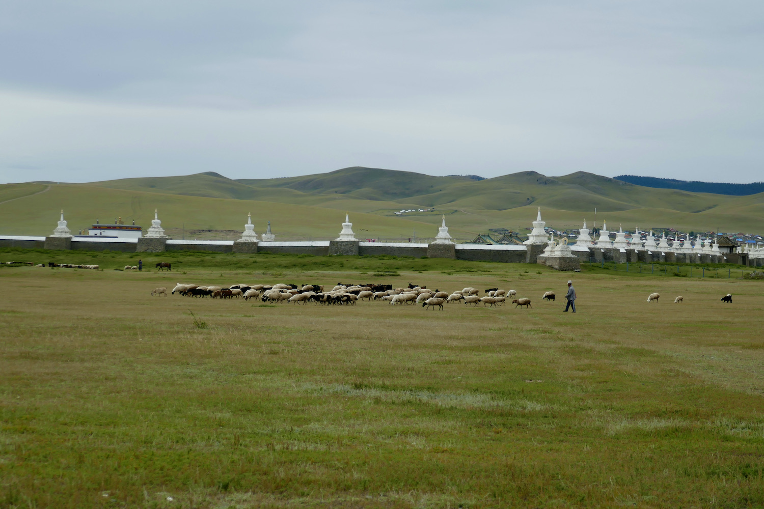 Buddhismus in der Mongolei Kloster Erdene Zuu