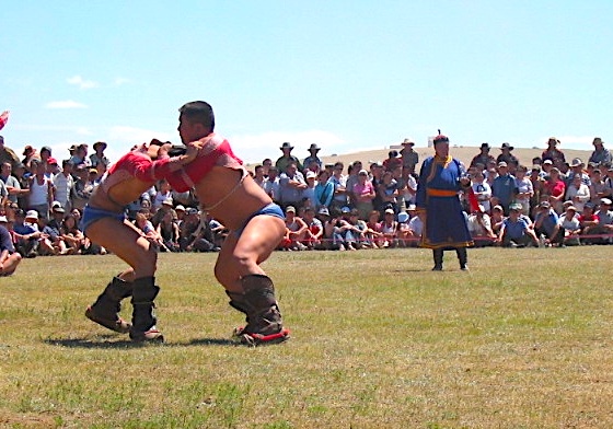 Naadam Fest - Ringer Mongolei