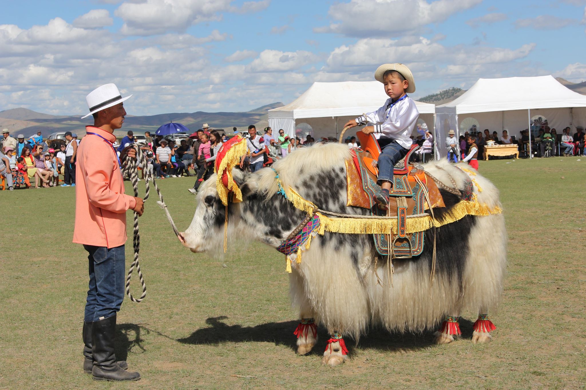 Yakfestival in der Mongolei