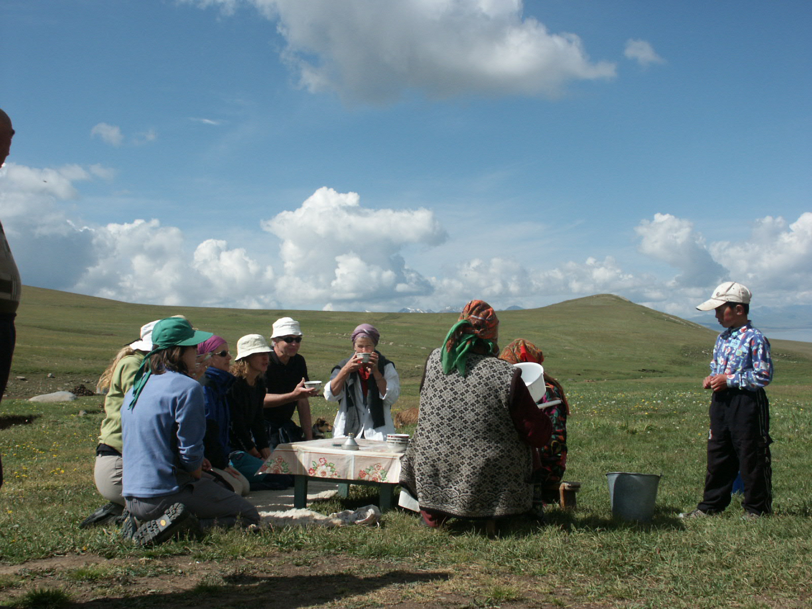 Zu Gast bei einer Nomadenfamilie Kirgisistan