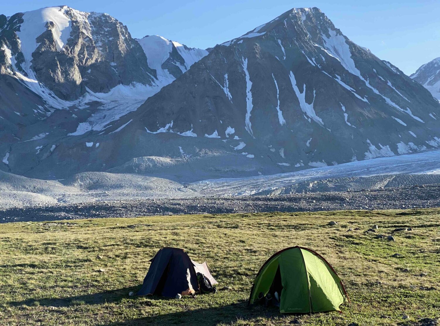 Altai Wanderreise Morgens im Altai 2023