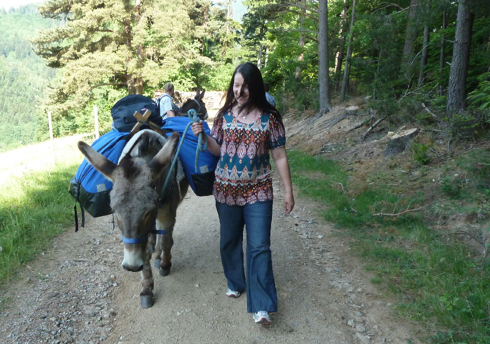 Eselwandern im Schwarzwald Gudrun Wippel Kia Ora Reisen