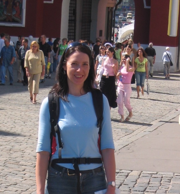 Gudrun in Moskau_2005 Kia Ora Reisen